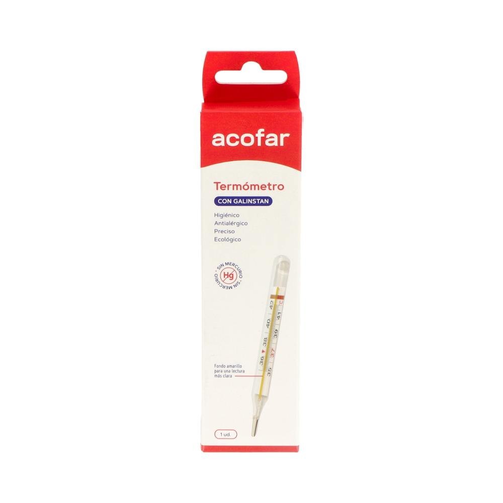Acofar termómetro con galinstan 1ud