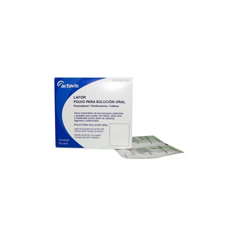 LAFOR 10 SOBRES POLVO SOLUCION ORAL