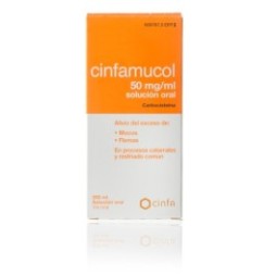 CINFAMUCOL CARBOCISTEINA 50 MG/ML SOLUCION ORAL