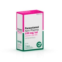 PARACETAMOL KERN PHARMA EFG 100 MG/ML SOLUCION ORAL 30 ML