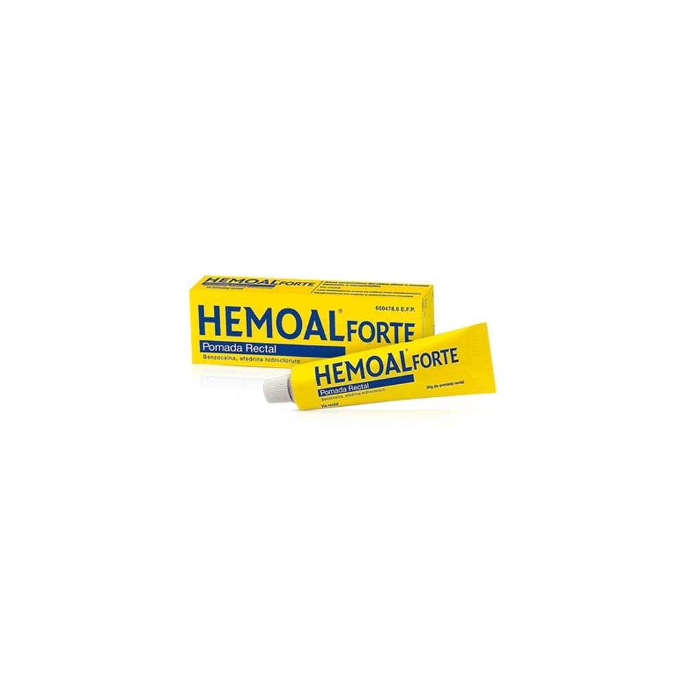 HEMOAL FORTE POMADA RECTAL, 1 TUBO DE 30G
