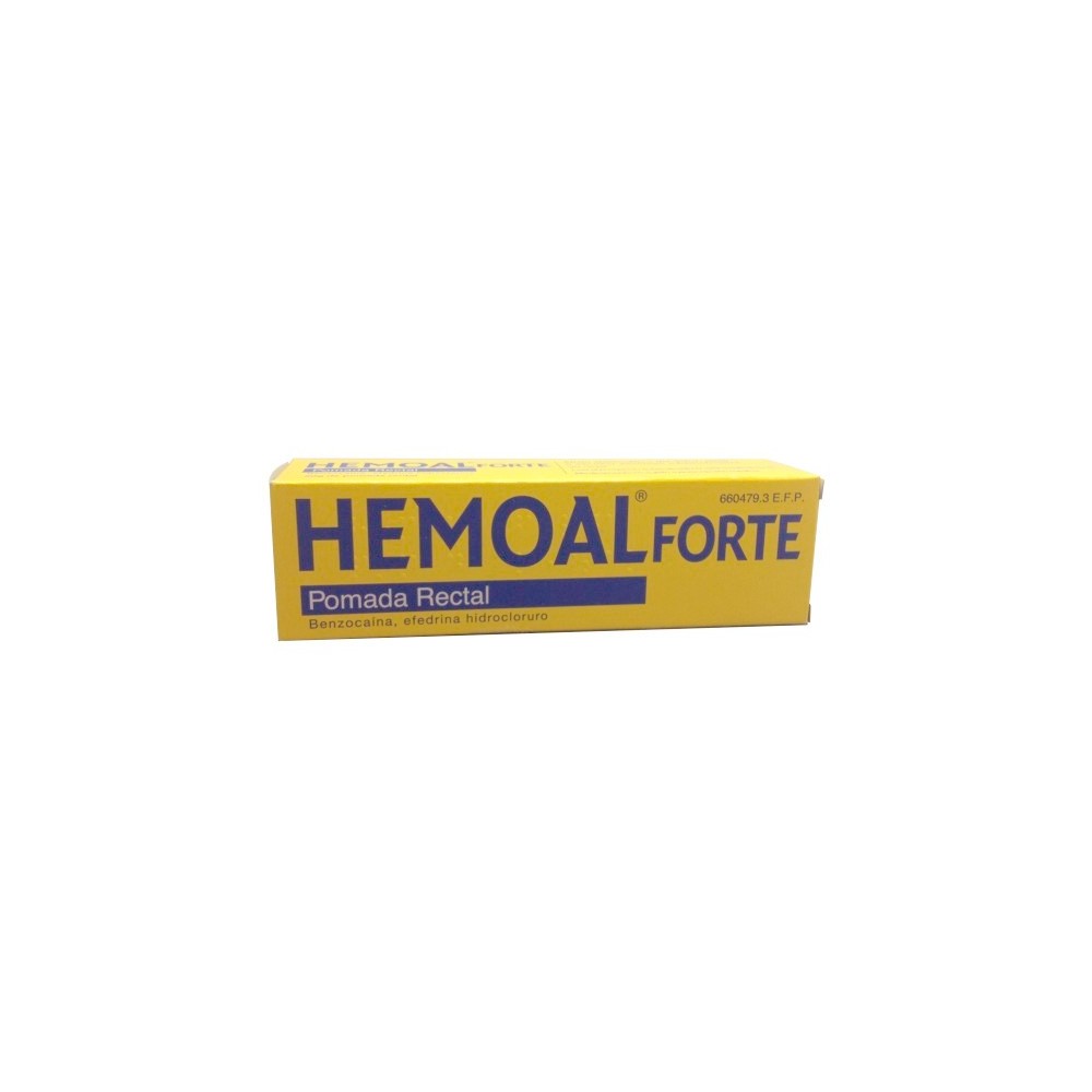 HEMOAL FORTE POMADA RECTAL, 1 TUBO DE 50G