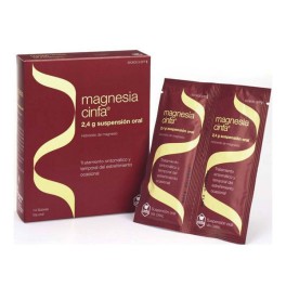 MAGNESIA CINFA 2.4 G 14 SOBRES SUSPENSION ORAL 1