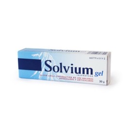 SOLVIUM 50 MG/G GEL TOPICO 30 G