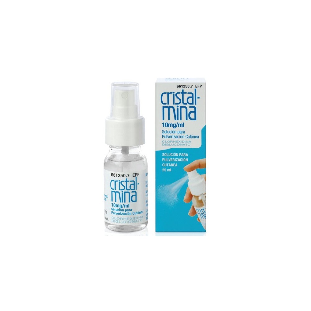 CRISTALMINA 10 MG/ML SOLUCION TOPICA PULVERIZADO