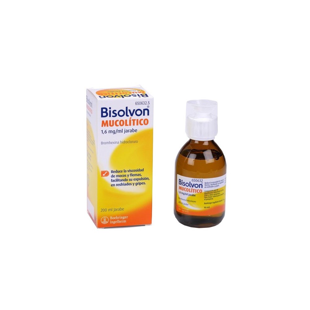 BISOLVON MUCOLITICO 1.6 MG/ML JARABE 200 ML