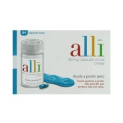ALLI 60MG, 84 CAPSULAS DURAS