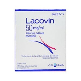LACOVIN 50 MG/ML SOLUCION CUTANEA 2 FRASCOS 60 M