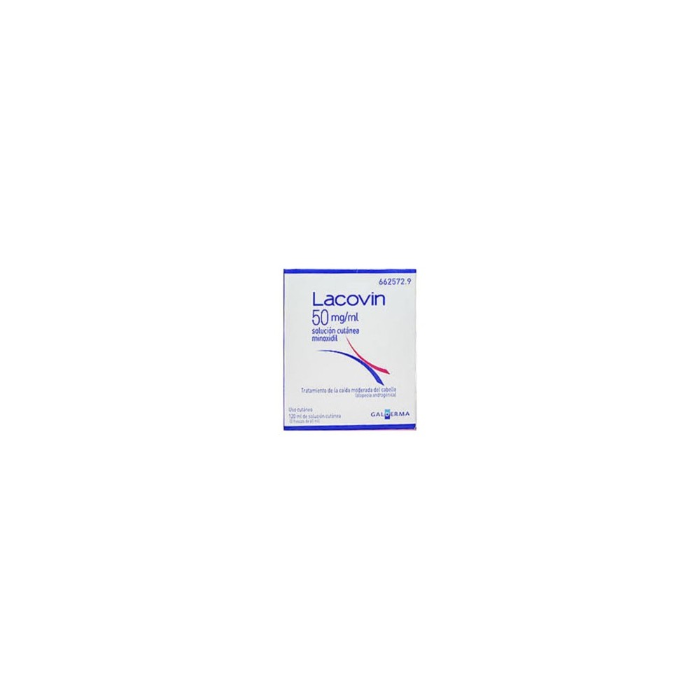 LACOVIN 50 MG/ML SOLUCION CUTANEA 2 FRASCOS 60 M