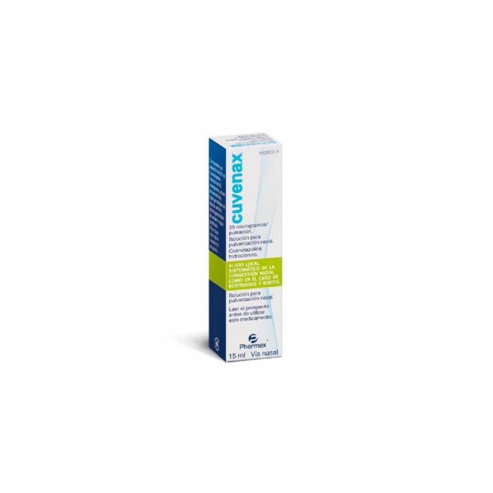 CUVENAX 35 MICROGRAMOS/PULSACION SOLUCION PARA PULVERIZACION NASAL, 1 FRASCO DE 15 ML