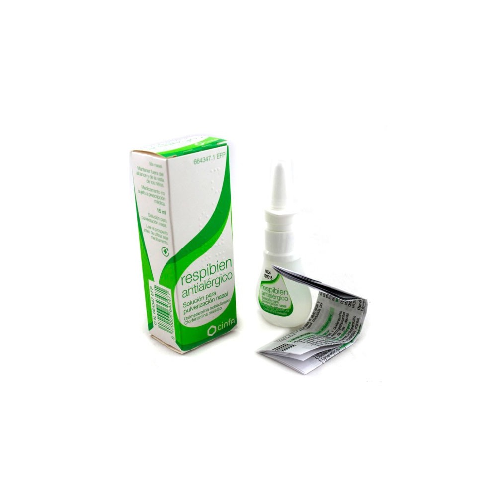 RESPIBIEN ANTIALERGICO NEBULIZADOR NASAL 15 ML