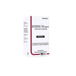 REGAXIDIL 50MG/ML SOLUCIÓN CUTÁNEA, 1 FRASCO DE 60ML