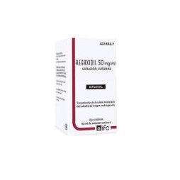 REGAXIDIL 50MG/ML SOLUCIÓN CUTÁNEA, 1 FRASCO DE 60ML