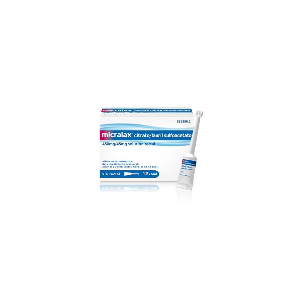 MICRALAX EMULSION RECTAL 12 MICROENEMAS 5 ML
