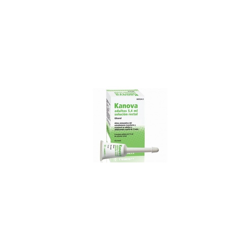 KANOVA ADULTOS 5.4 ML SOLUCION RECTAL 6 ENEMAS 7