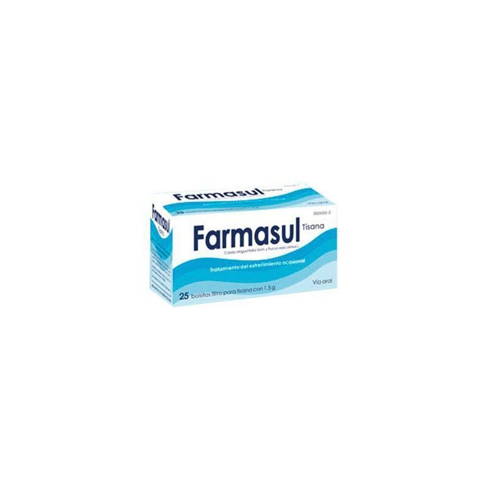 FARMASUL TISANA 25 FILTROS