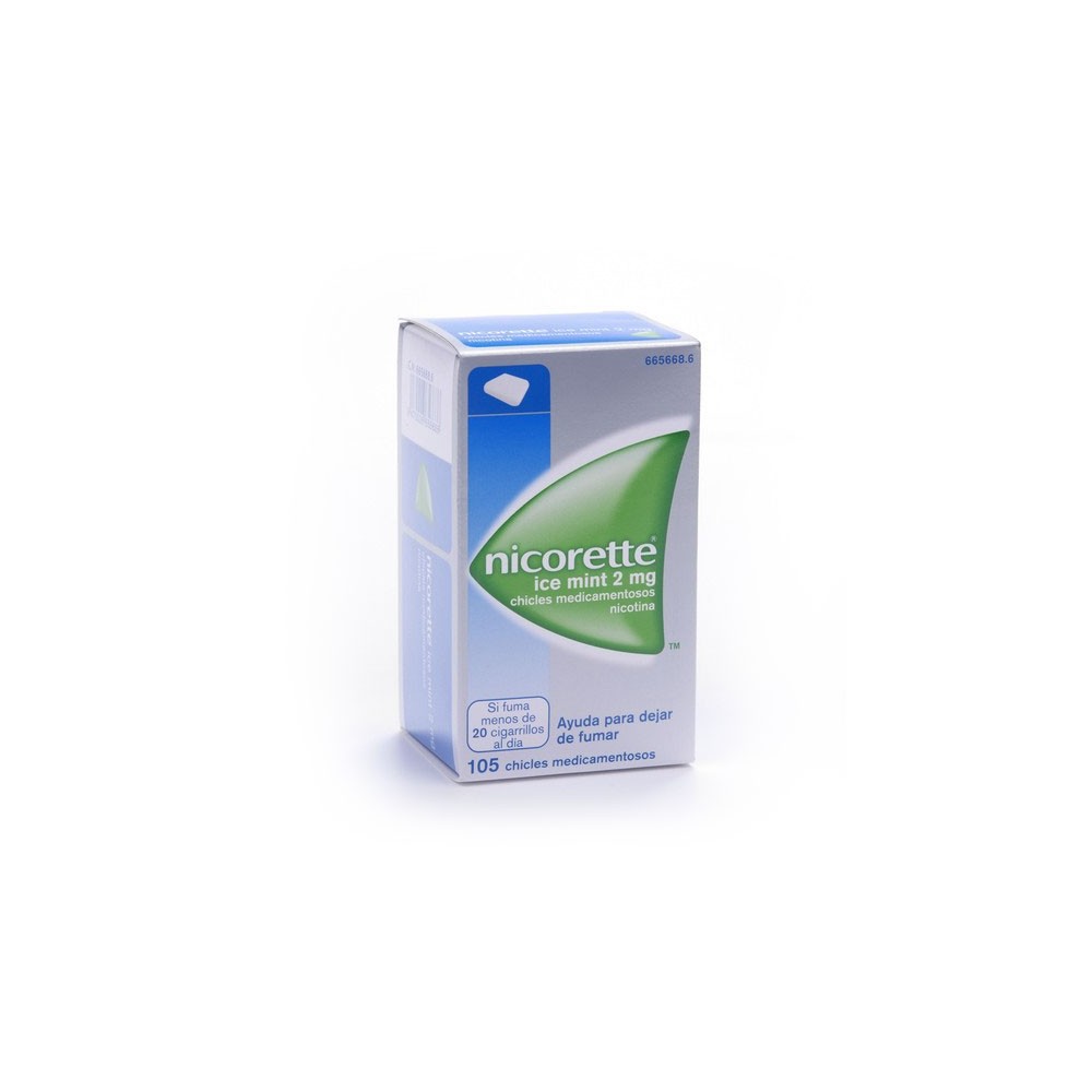 NICORETTE ICE MINT 2 MG 105 CHICLES