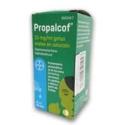 PROPALCOF 15MG/ML GOTAS ORALES EN SOLUCIÓN