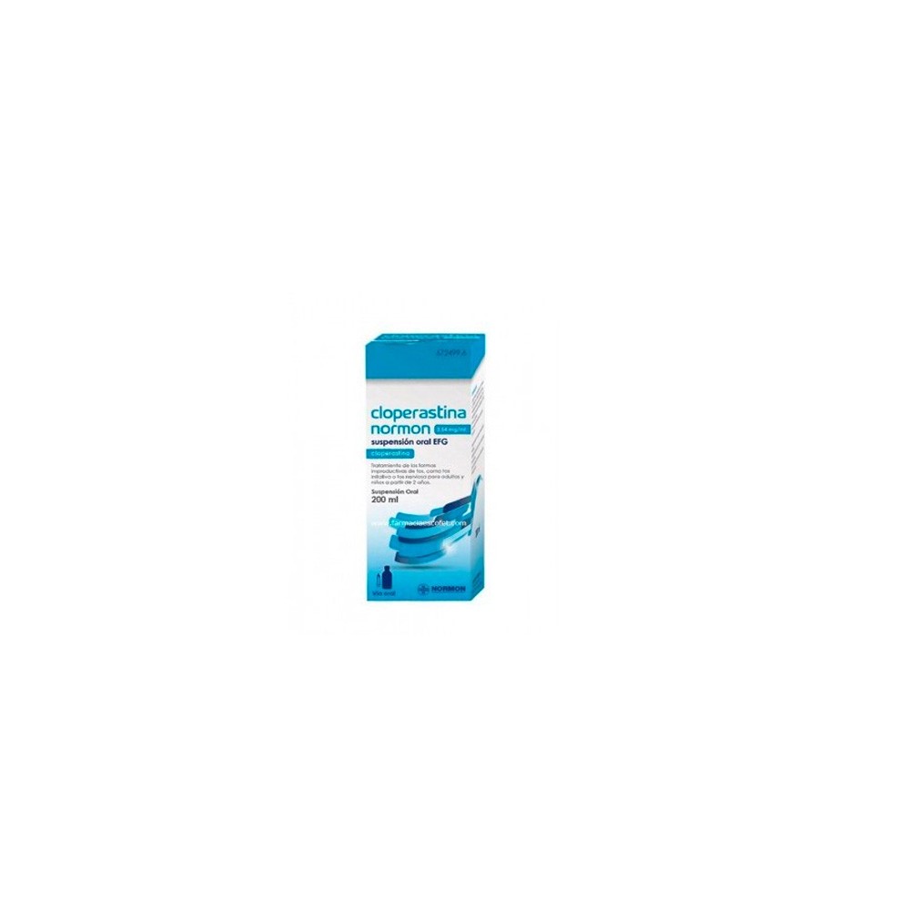 CLOPERASTINA NORMON 3,54 MG/ML SUSPENSION ORAL EFG 200 ML