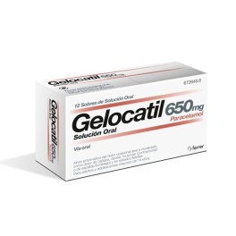 GELOCATIL 650 MG 12 SOBRES SOLUCION ORAL