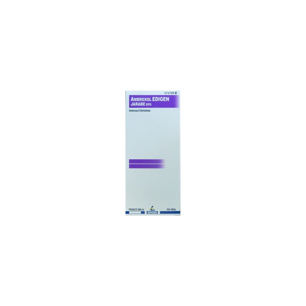 AMBROXOL EDIGEN EFG 3 MG/ML JARABE 200 ML