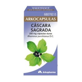 ARKOCAPSULAS CASCARA SAGRADA 250 MG 50 CAPSULAS