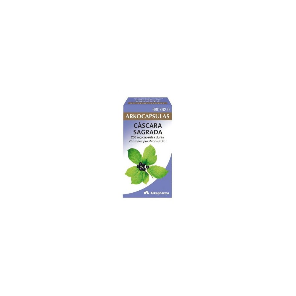 ARKOCAPSULAS CASCARA SAGRADA 250 MG 50 CAPSULAS