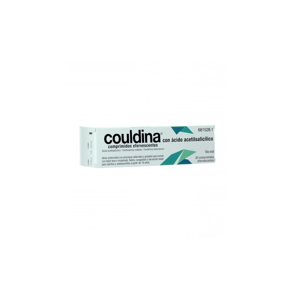 COULDINA 20 COMPRIMIDOS EFERVESCENTES