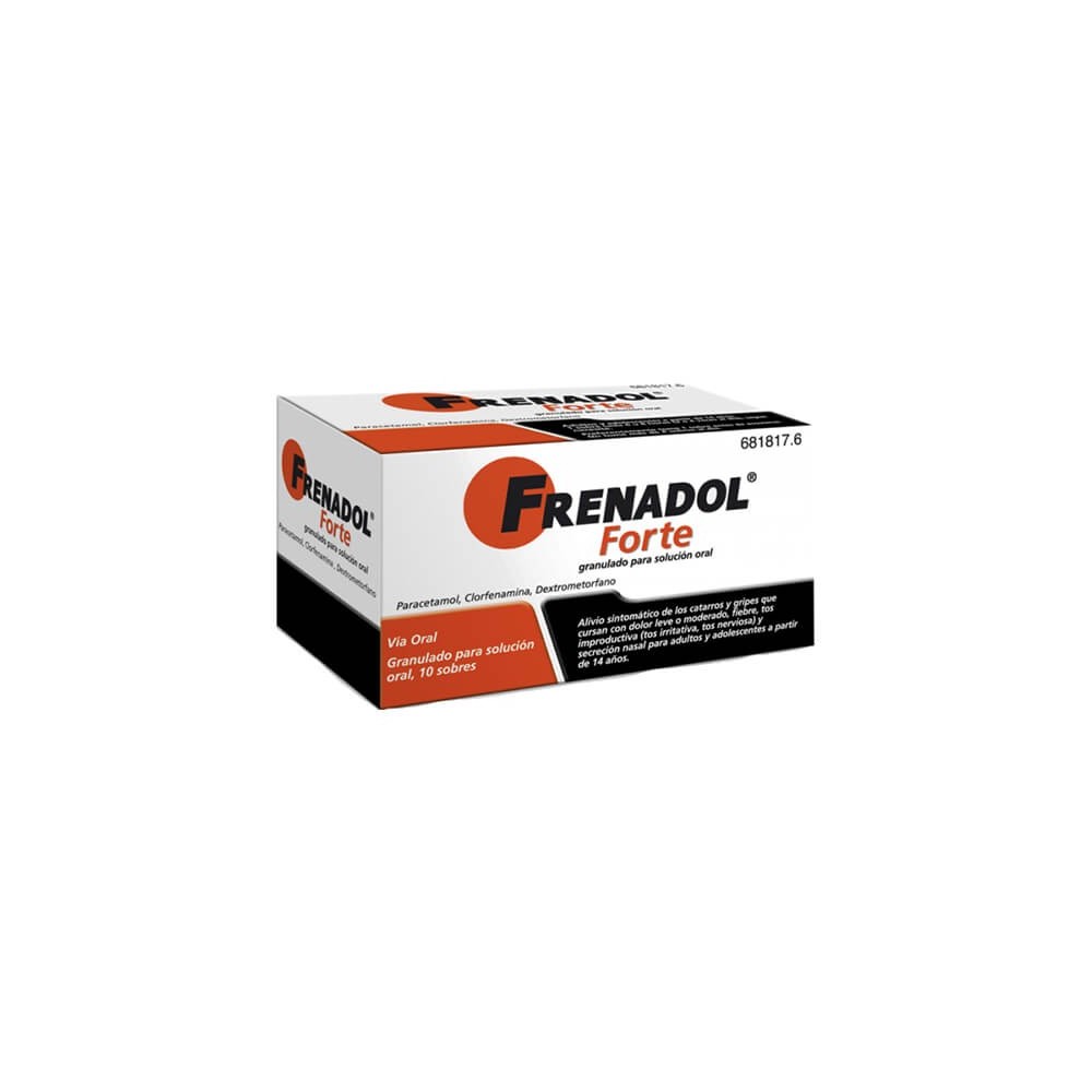 FRENADOL FORTE GRANULADO PARA SOLUCIÓN ORAL, 10 SOBRES