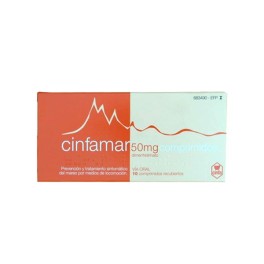 CINFAMAR 50 MG 10 COMPRIMIDOS RECUBIERTOS