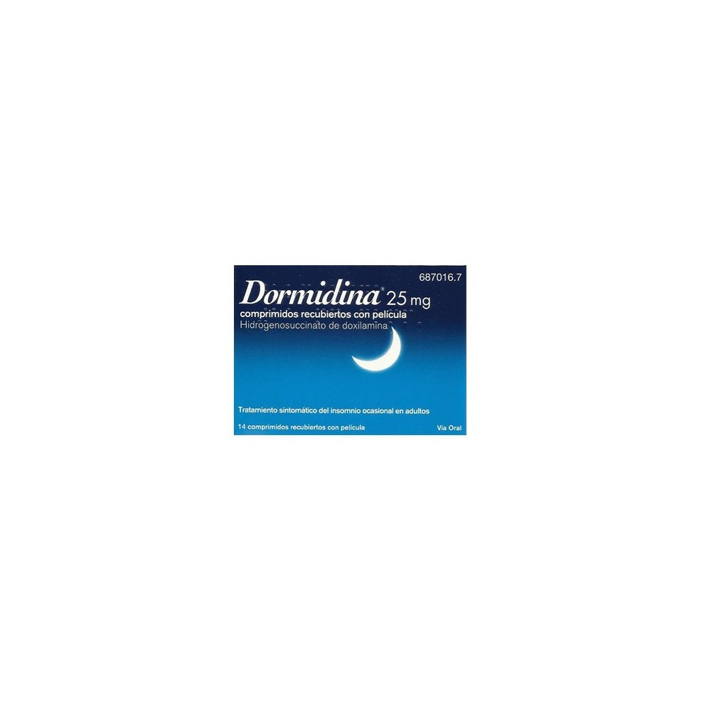 DORMIDINA 25 MG 14 COMPRIMIDOS