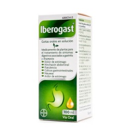IBEROGAST GOTAS ORALES EN SOLUCIÓN, 1 FRASCO DE 100ML