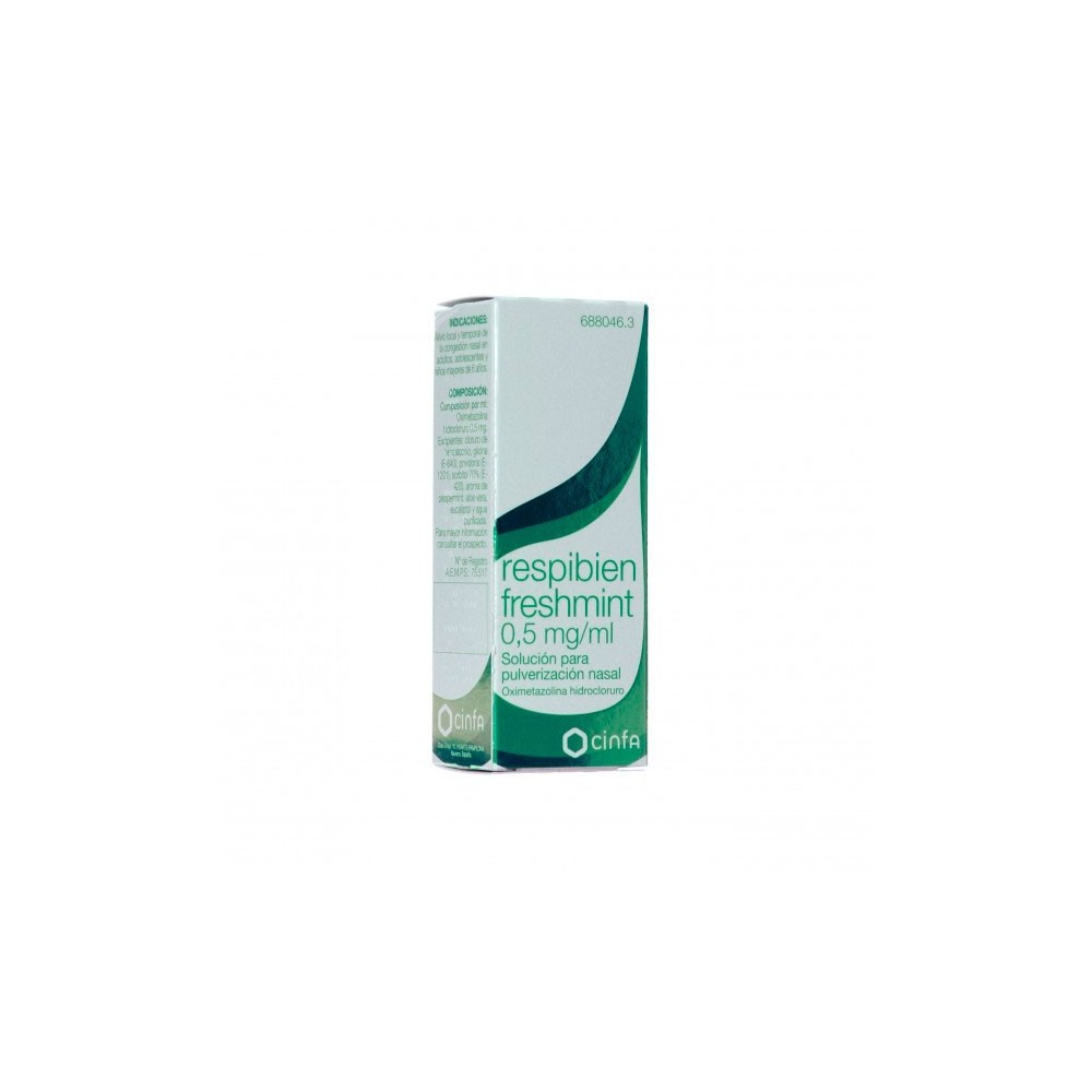 RESPIBIEN FRESHMINT 0.5 MG/ML NEBULIZADOR NASAL