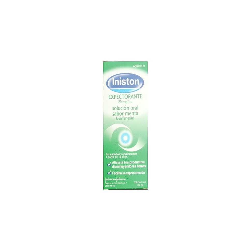 INISTON EXPECTORANTE 20 MG/ML SOLUCION ORAL 150