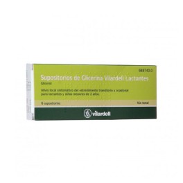 SUPOSITORIOS GLICERINA VILARDELL LACTANTES 0.92