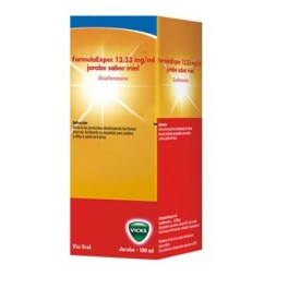 FORMULAEXPEC 13,33 MG/ML JARABE SABOR MIEL, 1 FRASCO DE 180ML