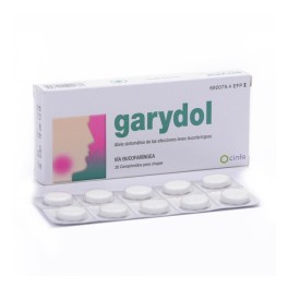 GARYDOL 5MG/2MG, 20 COMPRIMIDOS PARA CHUPAR