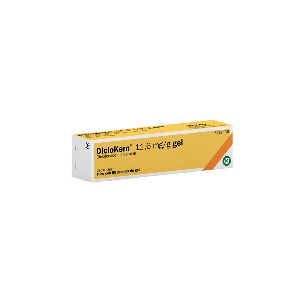 DICLOKERN 10 MG/G GEL TOPICO 60 G