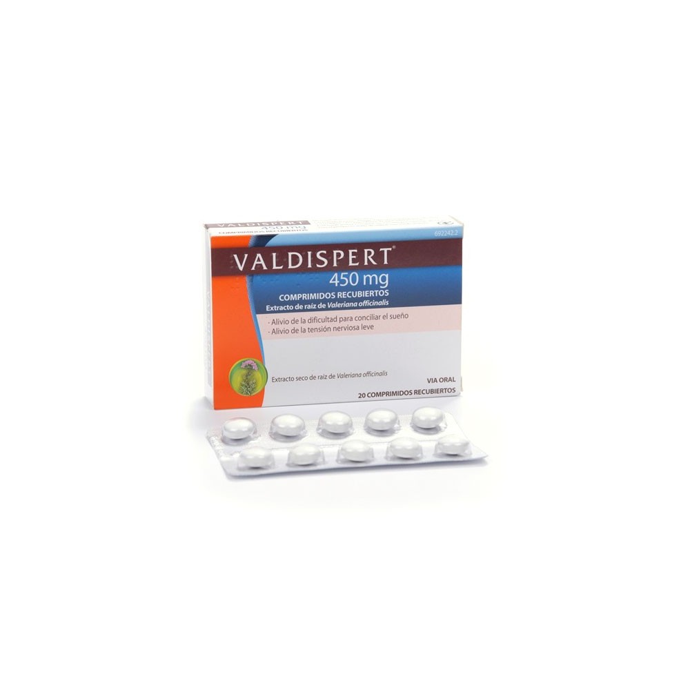 VALDISPERT 450 MG 20 COMPRIMIDOS RECUBIERTOS