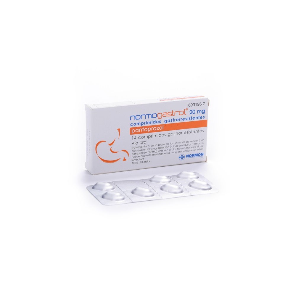 NORMOGASTROL EFG 20 MG 14 COMPRIMIDOS GASTRORRES