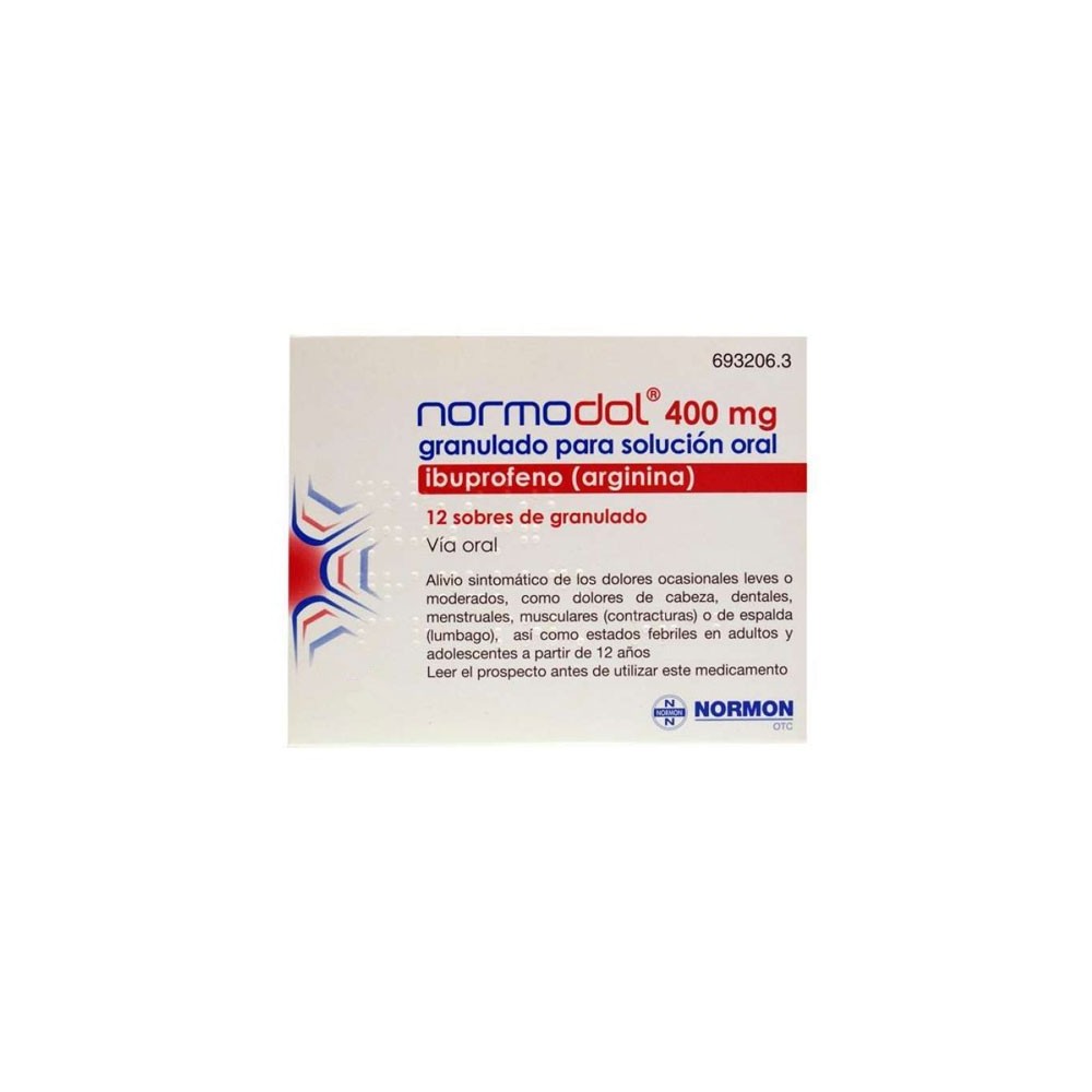 NORMODOL EFG 400 MG 12 SOBRES GRANULADO SOLUCION ORAL