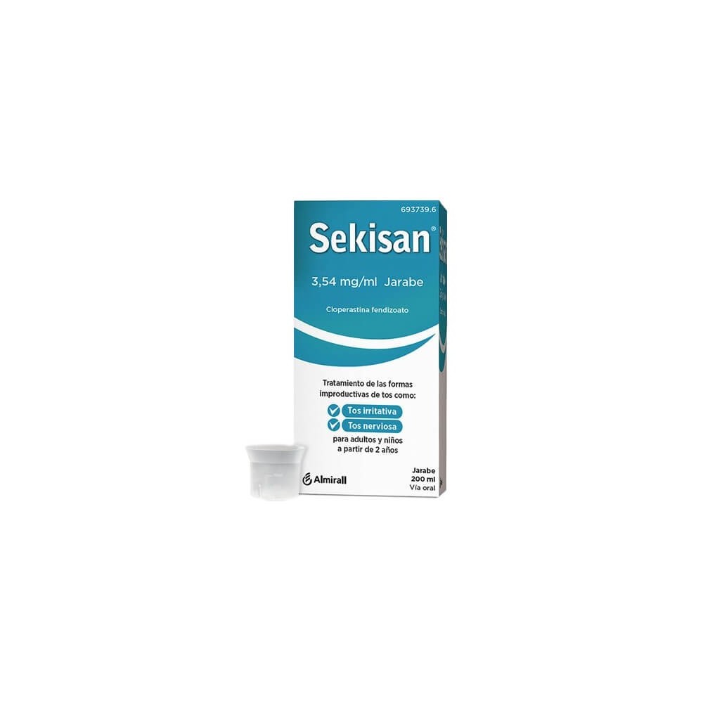 SEKISAN 3,54MG/ML JARABE, 1 FRASCO DE 200ML