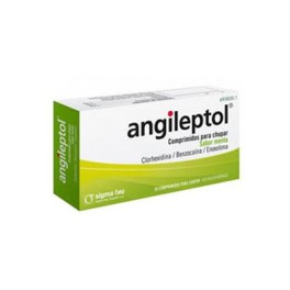 ANGILEPTOL 30 COMPRIMIDOS PARA CHUPAR MENTA