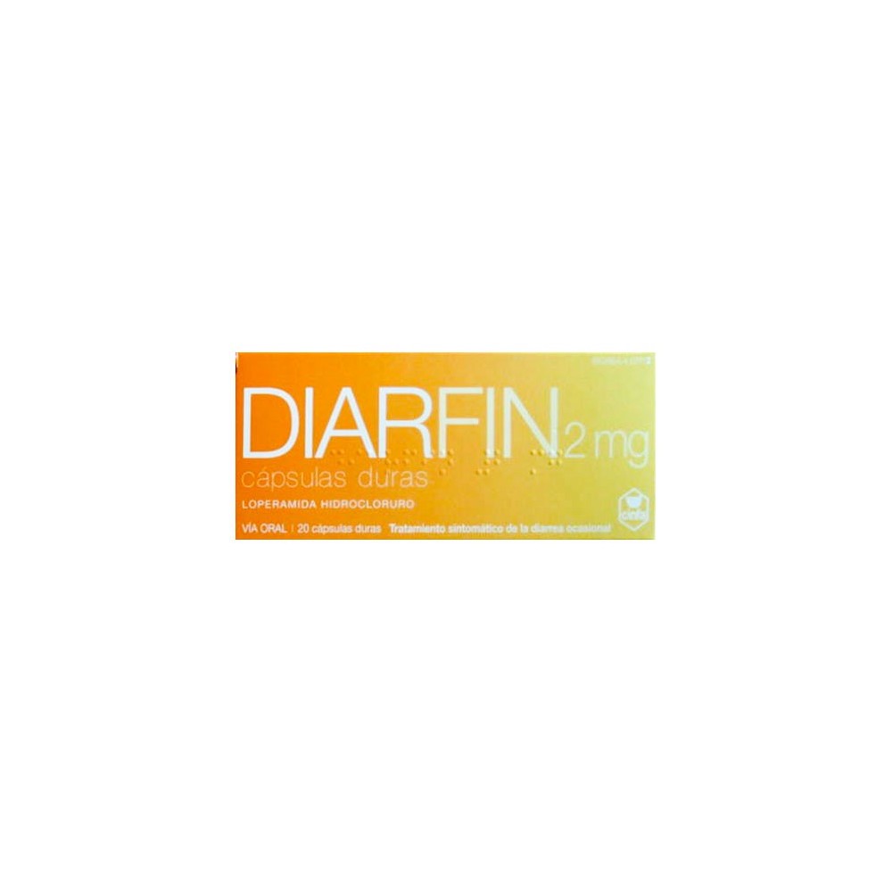 DIARFIN 2 MG 20 CAPSULAS