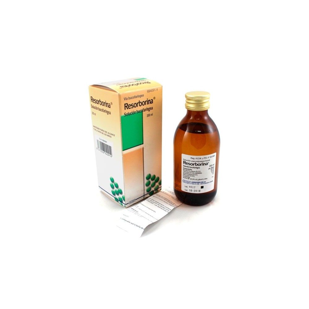 RESORBORINA SOLUCION TOPICA 200 ML