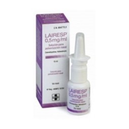 LAIRESP 0,5MG/ML SOLUCIÓN PARA PULVERIZACIÓN NASAL, 1 ENVASE PULVERIZADOR DE 15ML