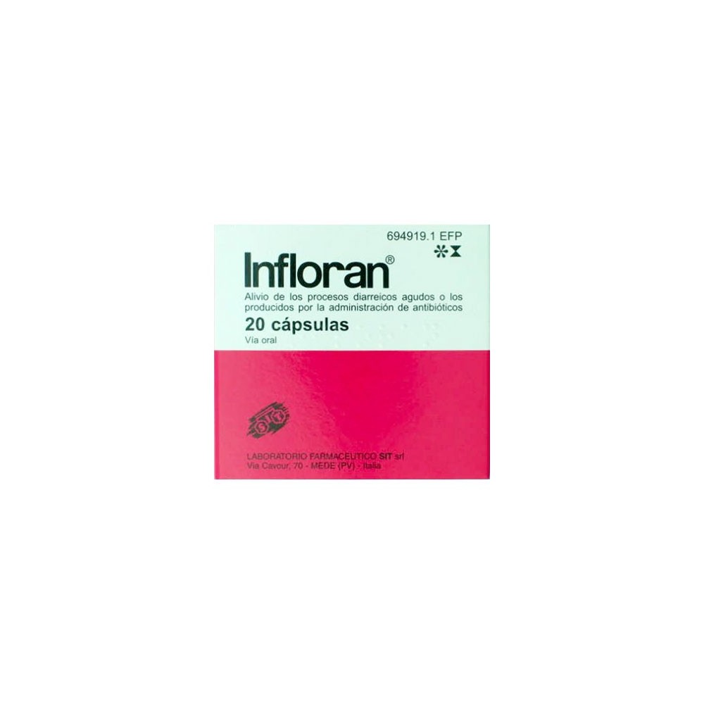 INFLORAN 20 CAPSULAS