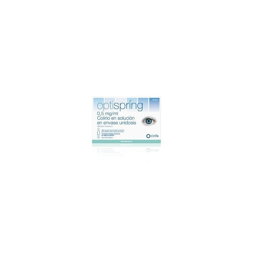 OPTISPRING 0.5 MG/ML COLIRIO 10 MONODOSIS SOLUCI