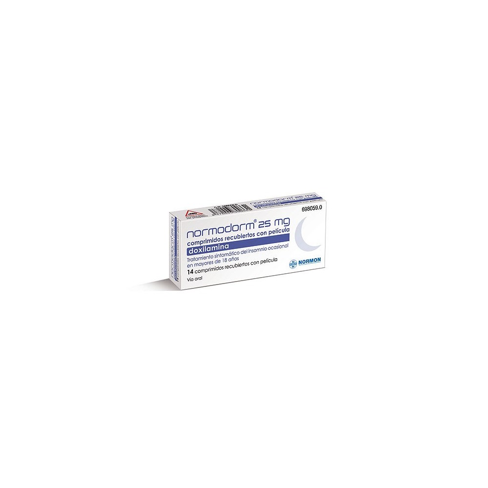 NORMODORM 25 MG 14 COMPRIMIDOS RECUBIERTOS