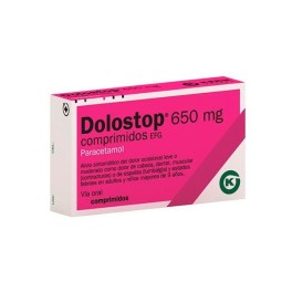 DOLOSTOP EFG 650 MG 20 COMPRIMIDOS